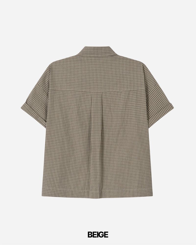 Buckcle Short Sleeve Shirt