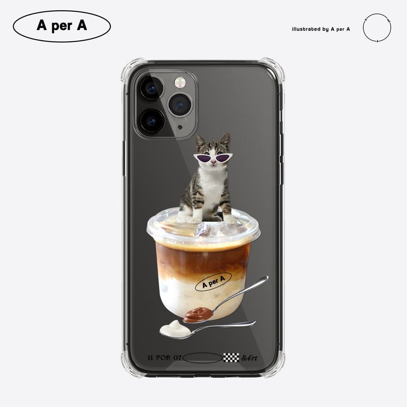 Cat Star Ice Flat White