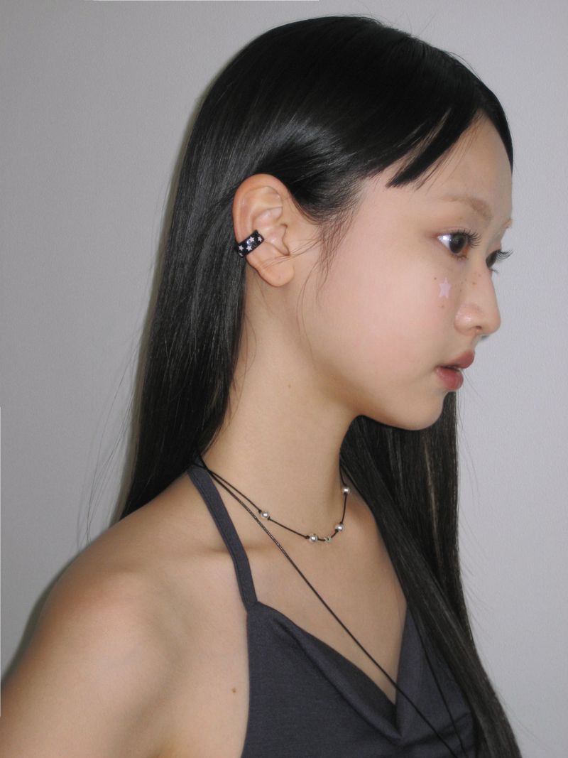 [Formica] Lets earcuff (Black)