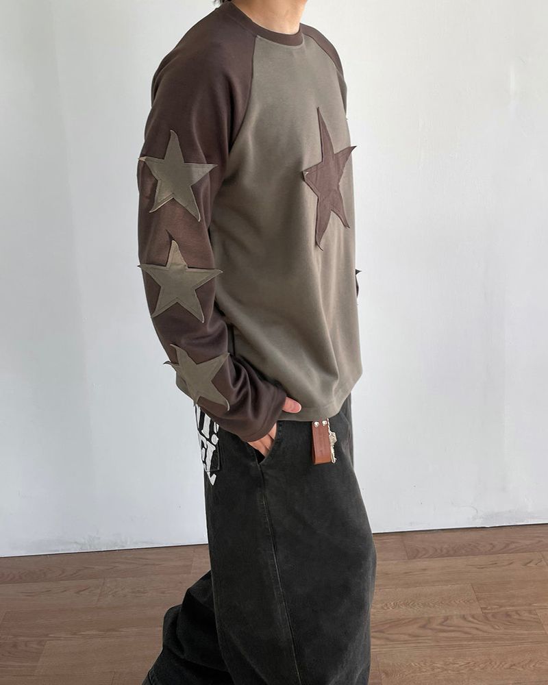 IDF（アイディーエフ）の「スターパッチロングスリーブ（トップス）」