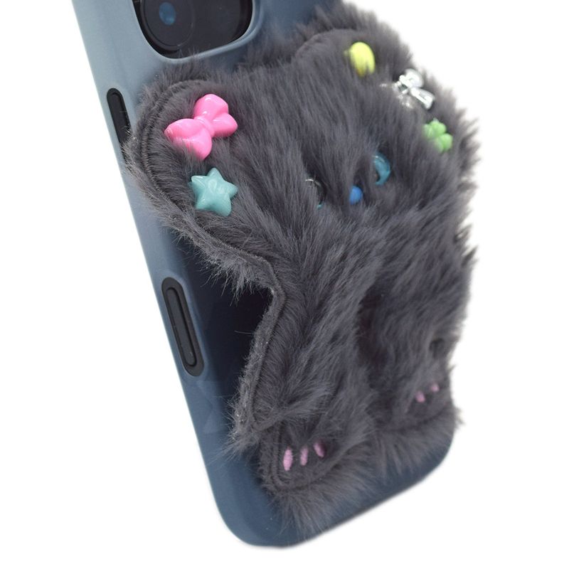 SUN CASE BEADS BEAR DEEP GRAY