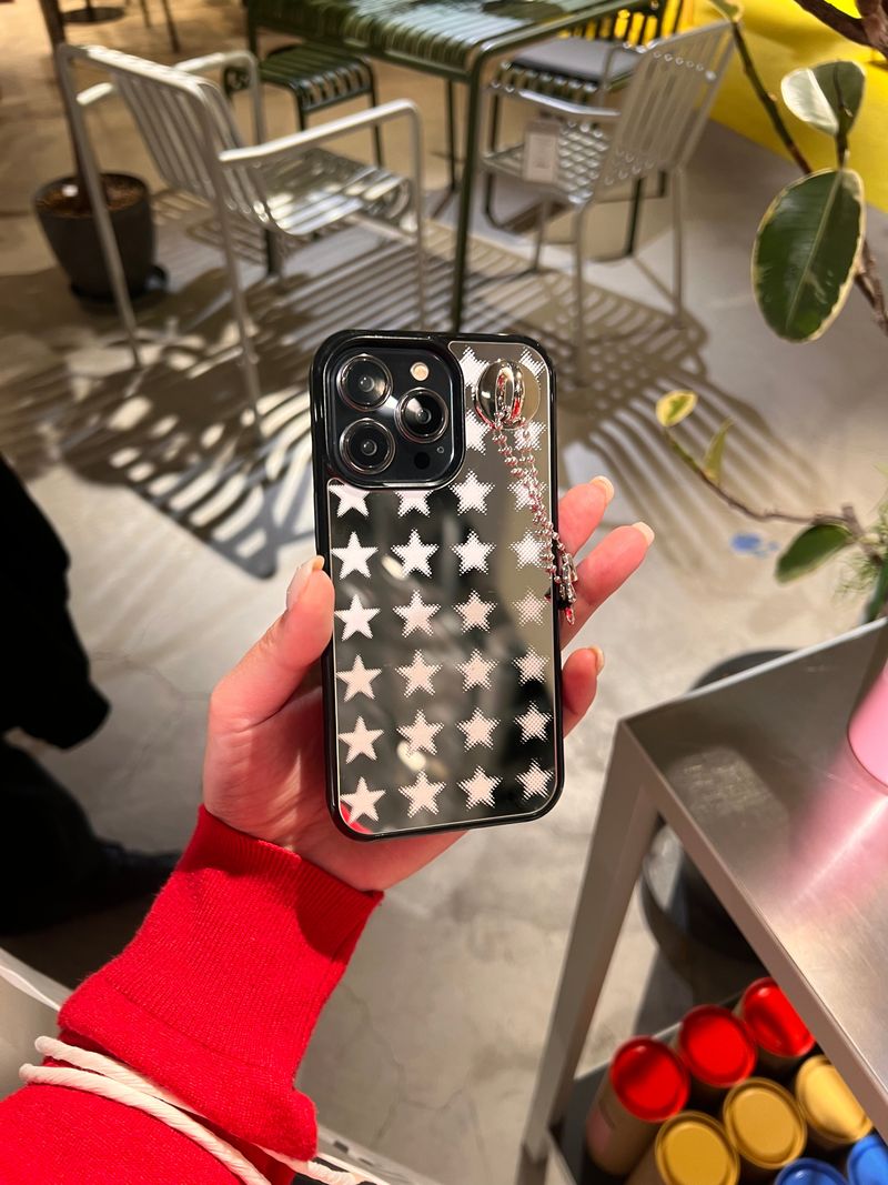 TREEFORFIVE345（ツリーフォーファイブ345）の「WHITE STARRR Mirror Bumper Case / TREEFORFIVE345（Smartphone Accessories）」