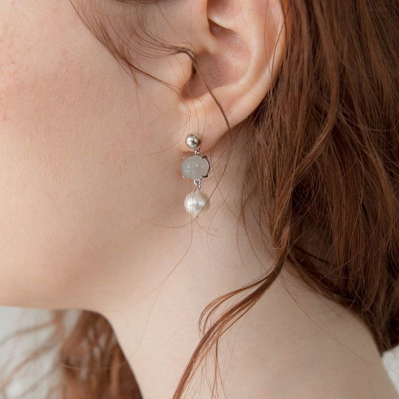 MerryMotive(メリーモチーブ)の「Pure drop earring(Accessories)」