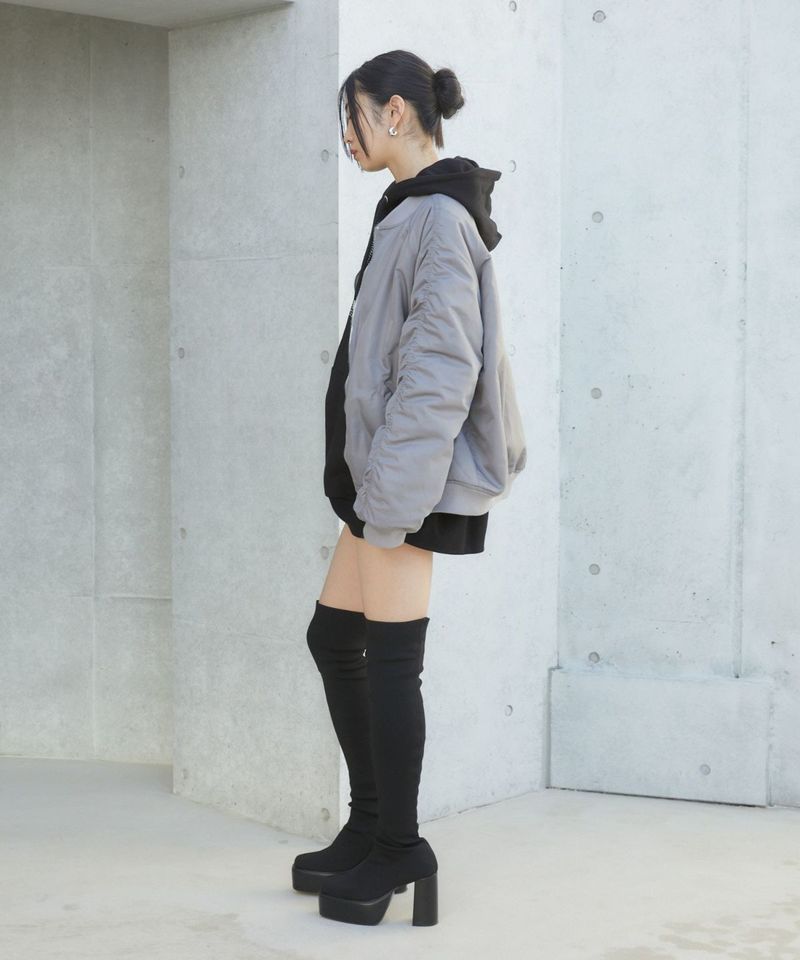 リバーシブルMA-1