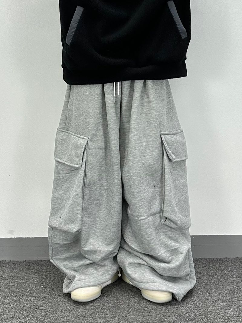  Big wide fleece pants