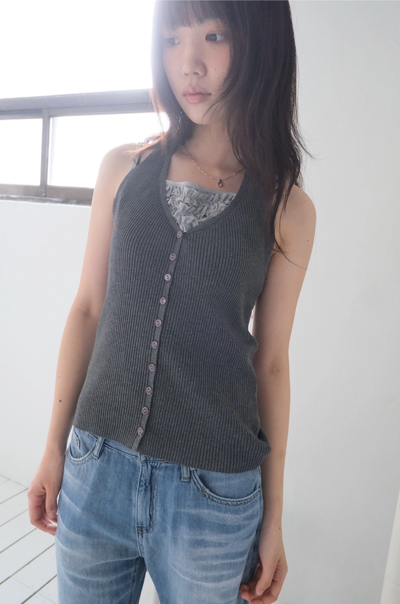 button halter knit (3c)