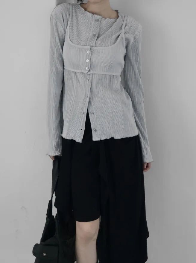 Pinched Draping Skirt