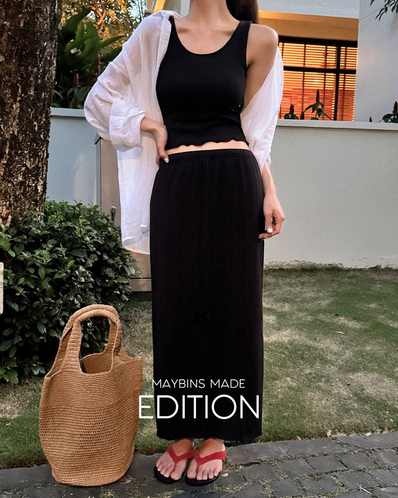 MAYBINS（メイビンス）の「[MADE] Jue sleeveless & skirt set（Setup）」