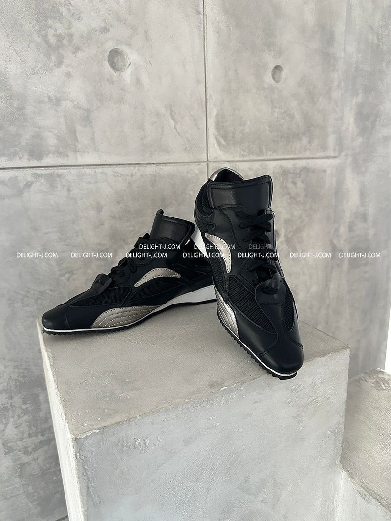 Stretto Slim Fit Wedge Sneakers