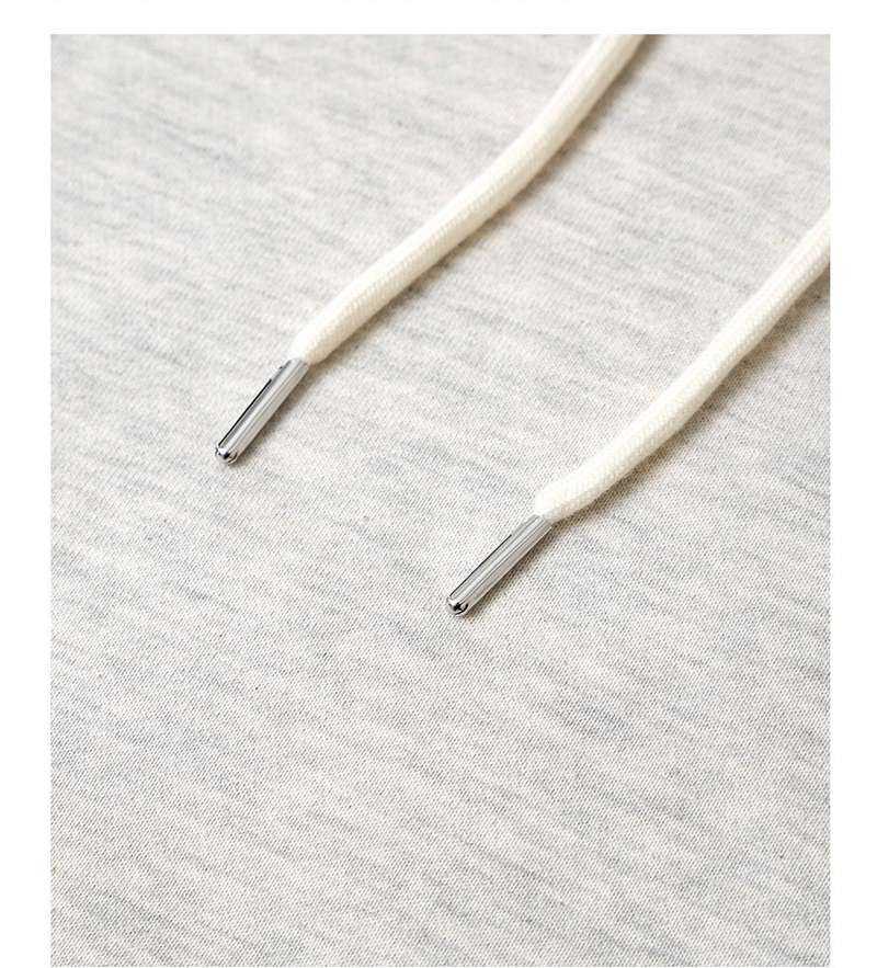 Authentic Relaxed Basic Hoodie Oatmeal