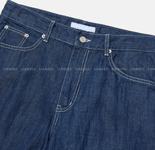 Eden 512 Ice Linen Wide Denim