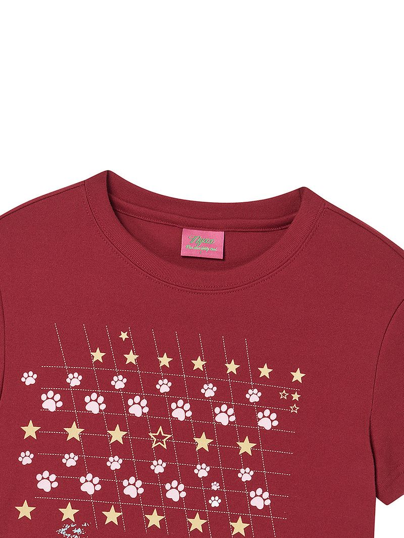 TOE BEANS TEE RED
