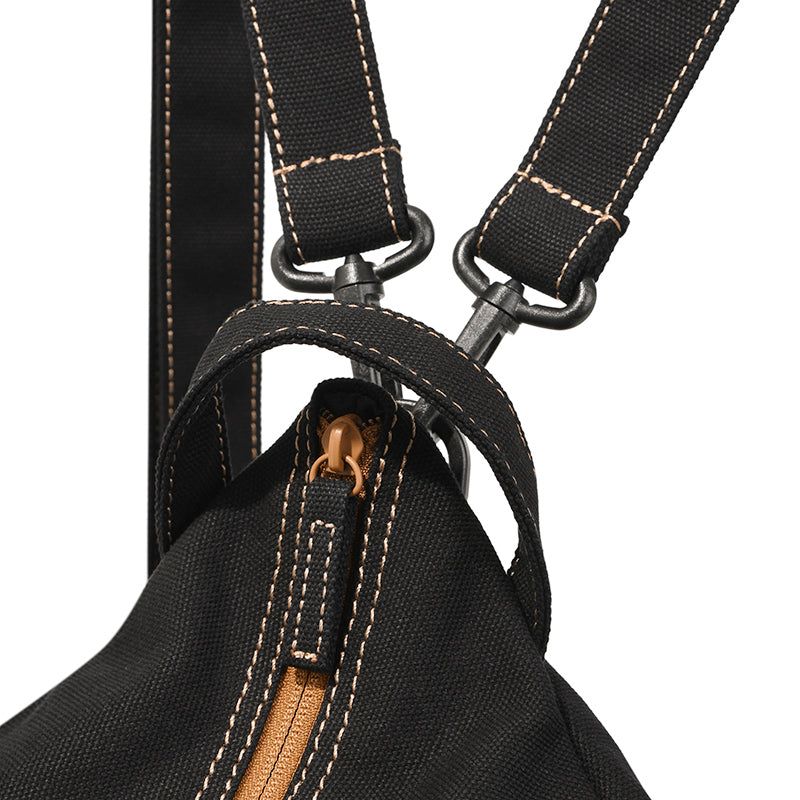 POCKET VINTAGE 2WAY BACKPACK [BLACK]