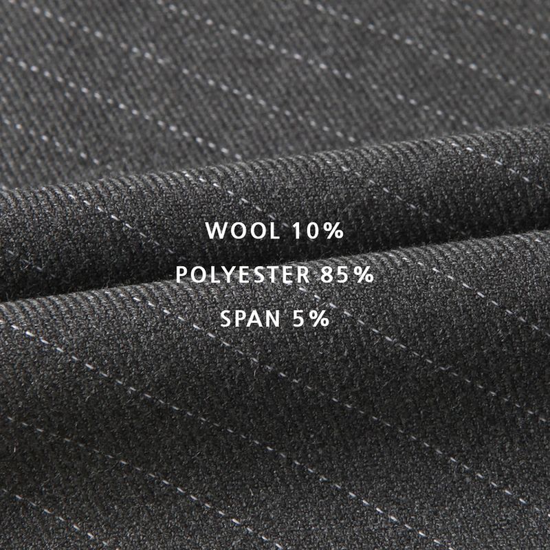 Foen Wool Stripe Slacks