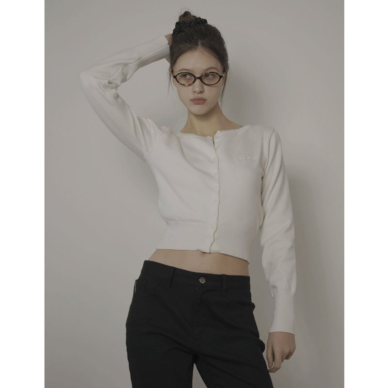 CUPCAKE CARDIGAN-IVORY