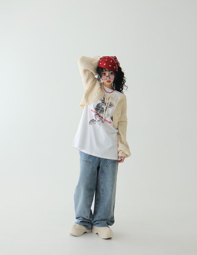 Puppy wide jeans
