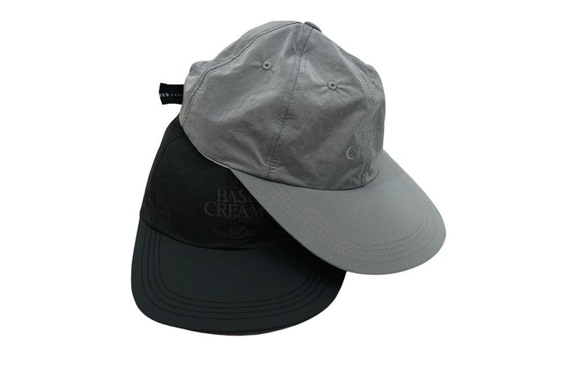 REFLECTIVE LOGO NYLON CAP SILVER
