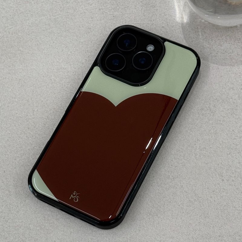 full of love epoxy bumper case Brown