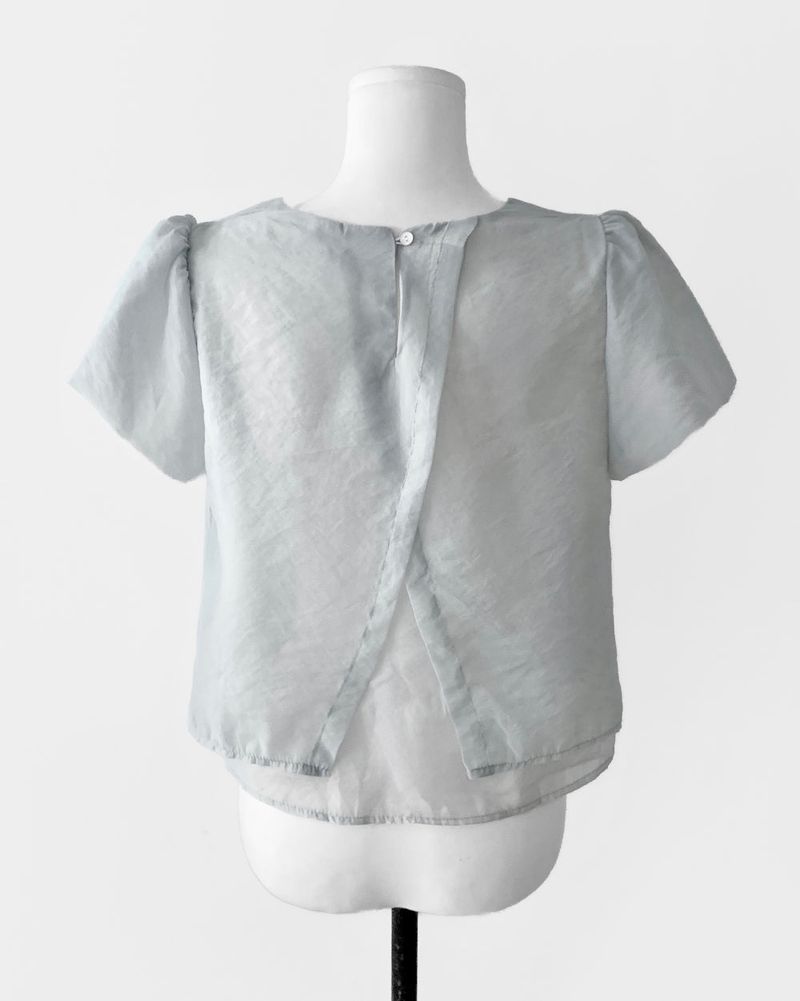 bomir sheer organza double layer bl
