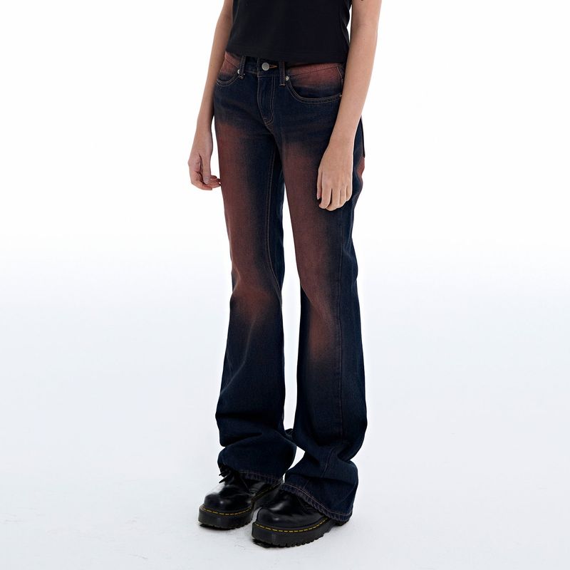 MNMPAIR(ミニマルペア)の「MP WASHED BOOTSCUT JEANS INDIGO(Pants)」