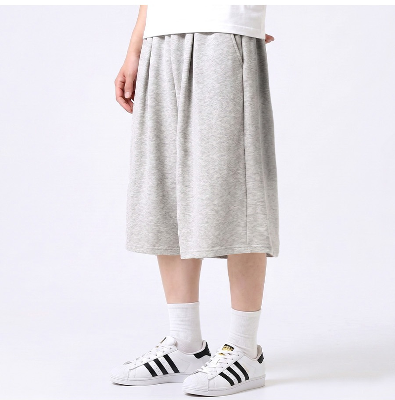 UNDEROFF（アンダーオフ）の「Balloon Curved Side Tuck Bermuda Pants Melange（Pants）」
