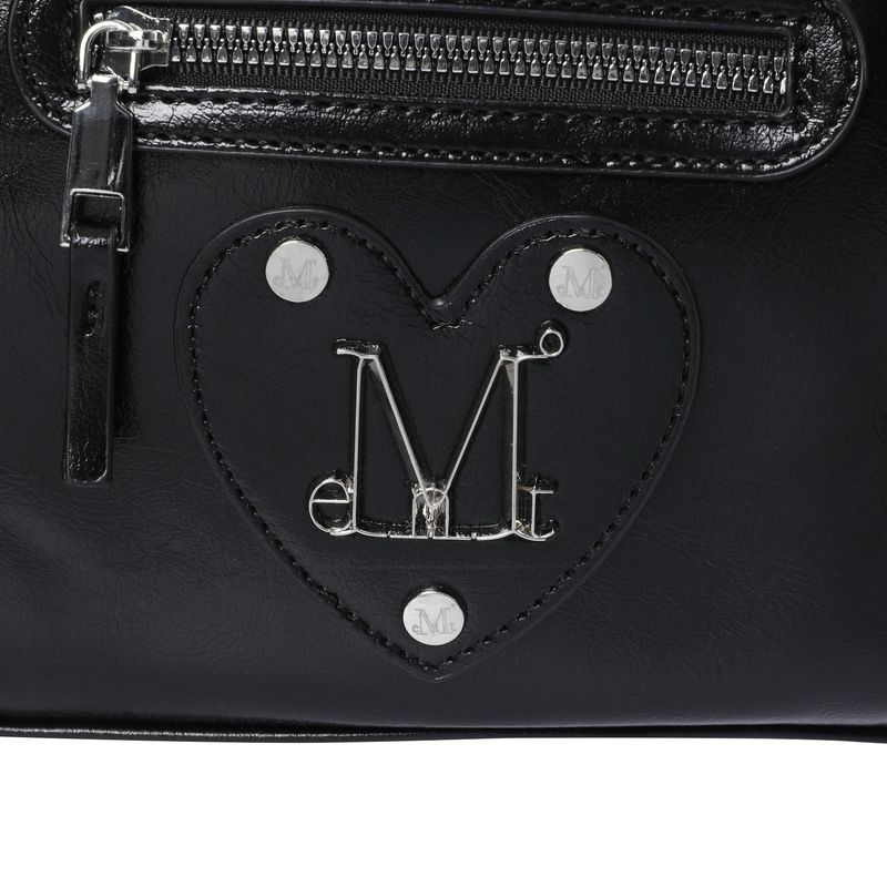 KONIC METAL LOGO STUD SHOULDER BAG UNISEX