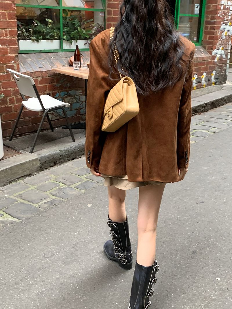 [MADE] Monne suede jacket