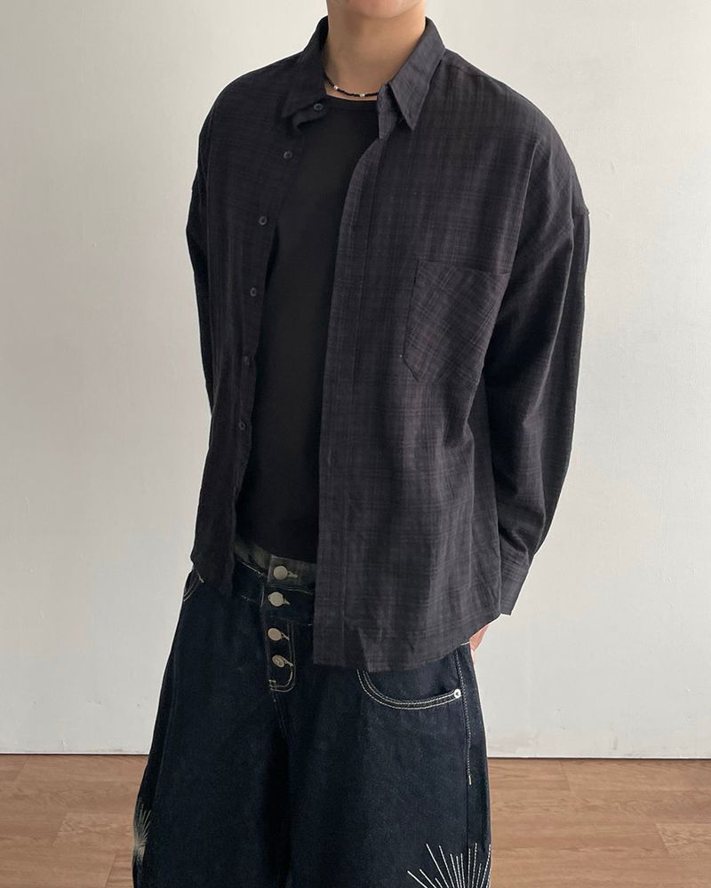 IDF（アイディーエフ）の「Modin Check Shirt（Tops）」