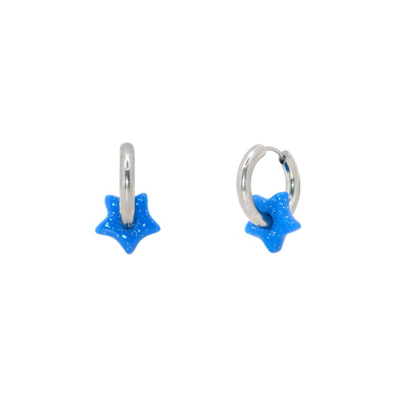 gleaming star earrings [6colors]
