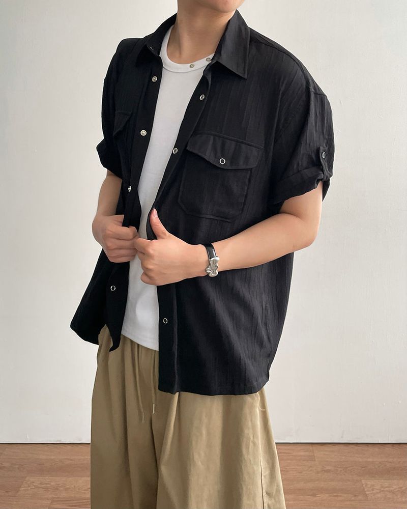 Rinse Pocket Short Sleeve Shirt