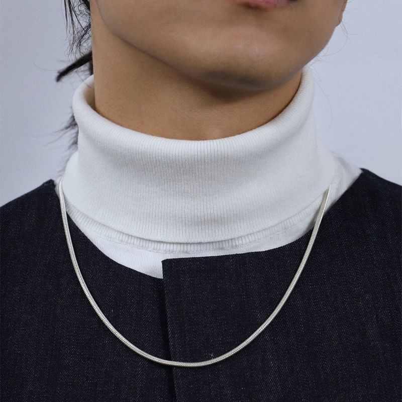 studio HAE(スタジオヘ)の「【MADE】 Men's thick line necklace(Accessories)」