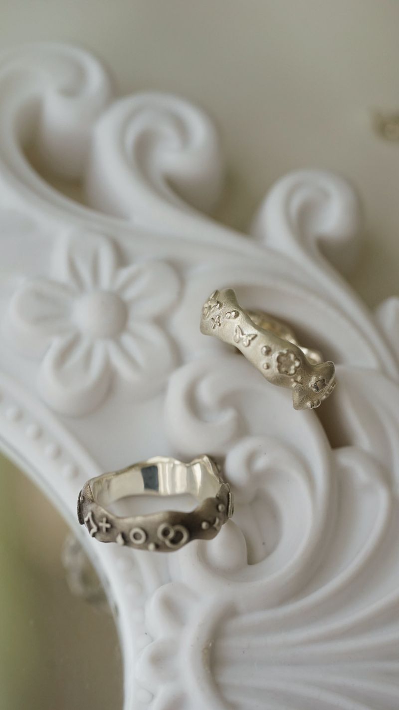 【MADE】 Sparkling stream ring