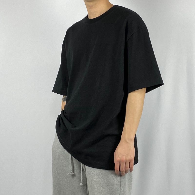 Basic Layered Short Sleeve Tee 2C