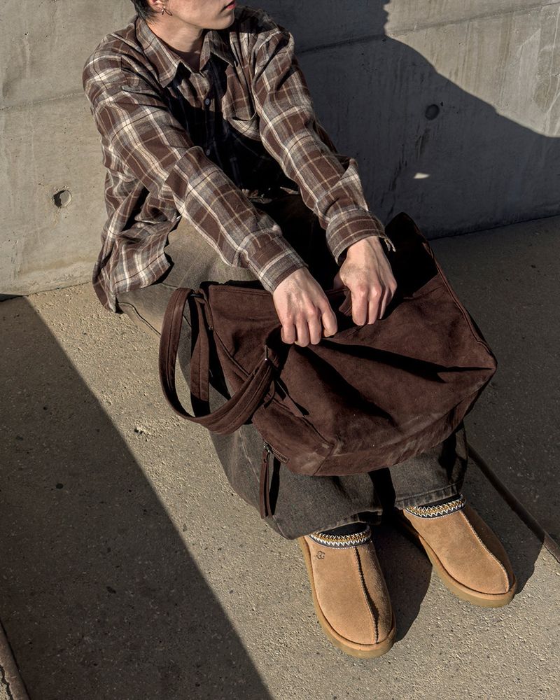 Antique Oversized Check Shirt