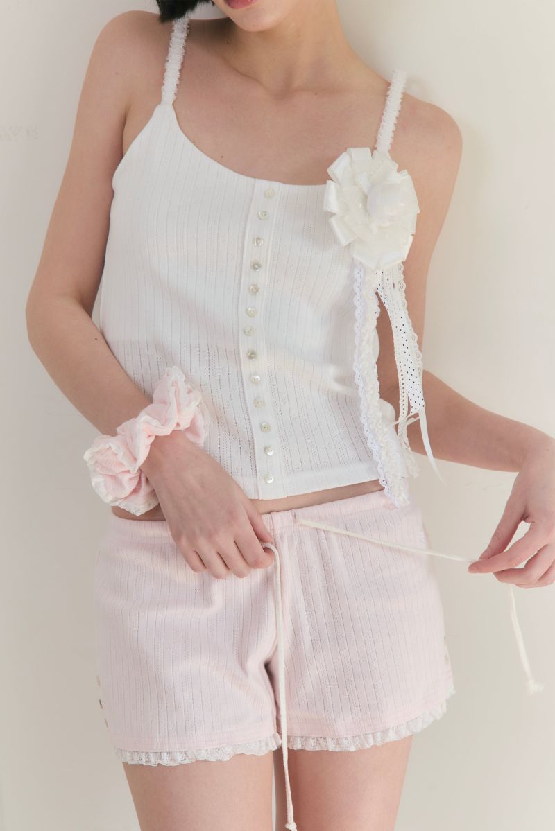 Sweet Dreams Lace Shorts (Pink)