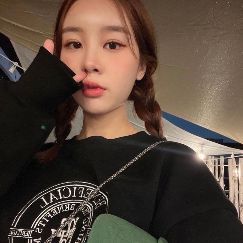 [2TYPE] STITCH CROP SWEAT SHIRTS