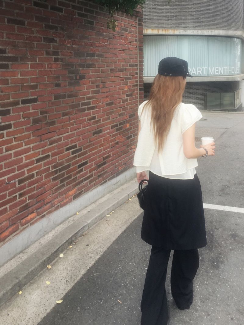 Rivet linen military cap