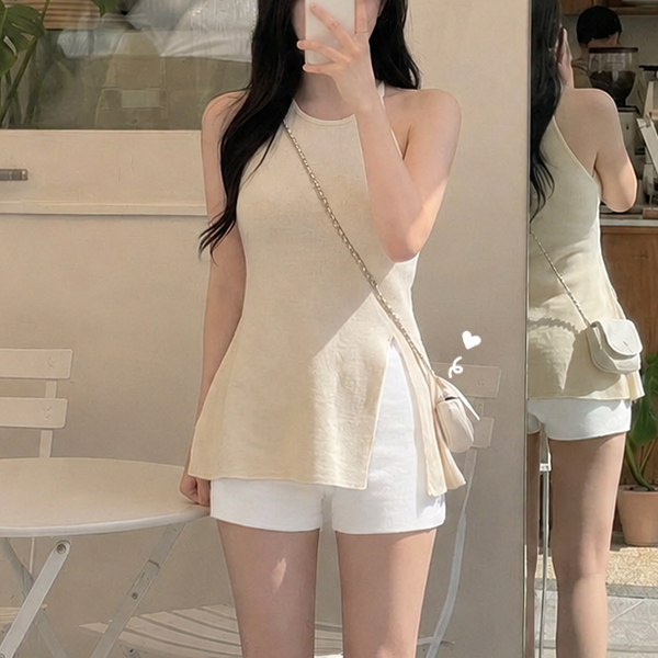 Slim Fit Basic High-Waist Daily Mini Shorts (2 colors)