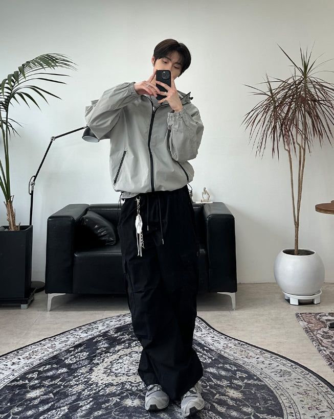 Patton cut windbreaker