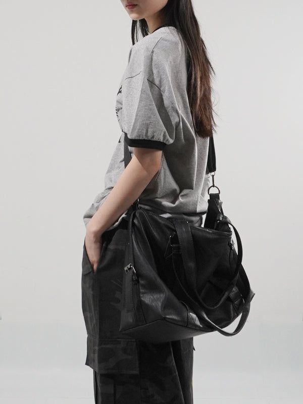(UNISEX) Utility Leather Bag