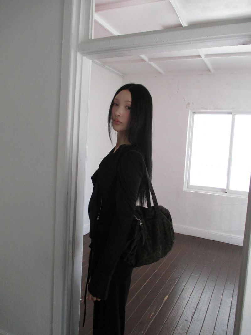 vintage leopard shoulder bag