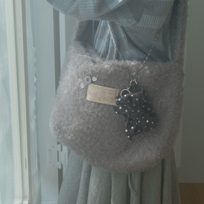 Ribbon wallet_dot charcoal