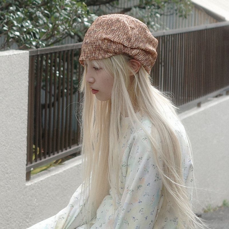 KOOKEESEE（クキシ）の「Wrinkle Band Beanie (marble beige)（Hats）」