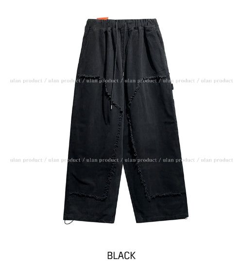 Dean peach damage double knee pants