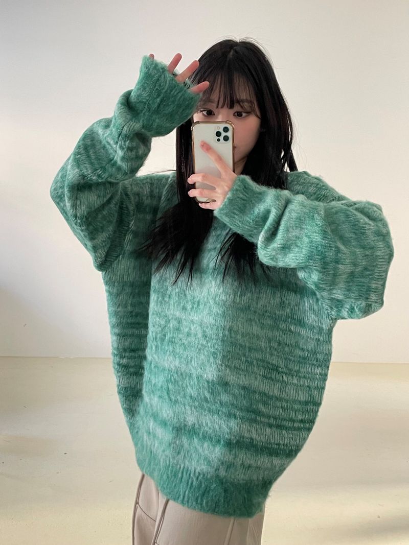 Remarkable unique stripe knit