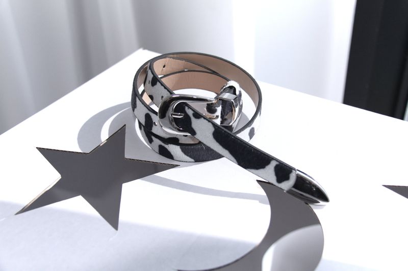 Cow Pattern Pony Belt(2color)