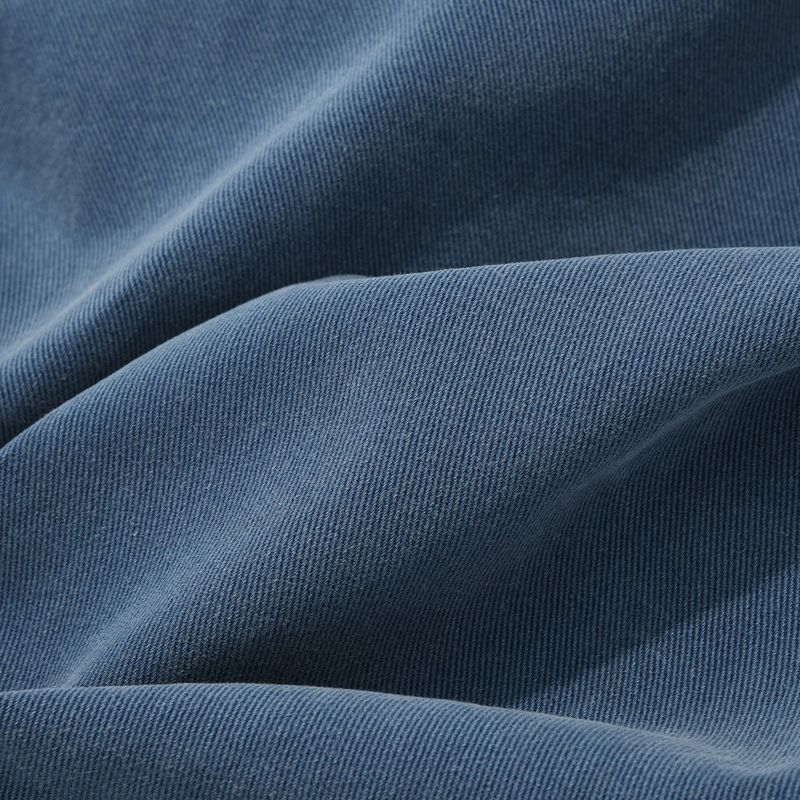 Latch tapered twill pants / Washed blue