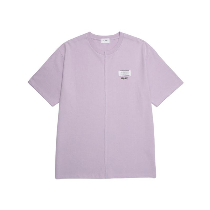 [ILLEDIT] HALF CUTTING T-SHIRT 4COLOR