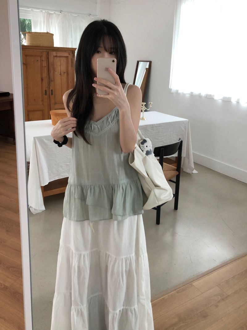 Reese lace sleeveless (4 colors)