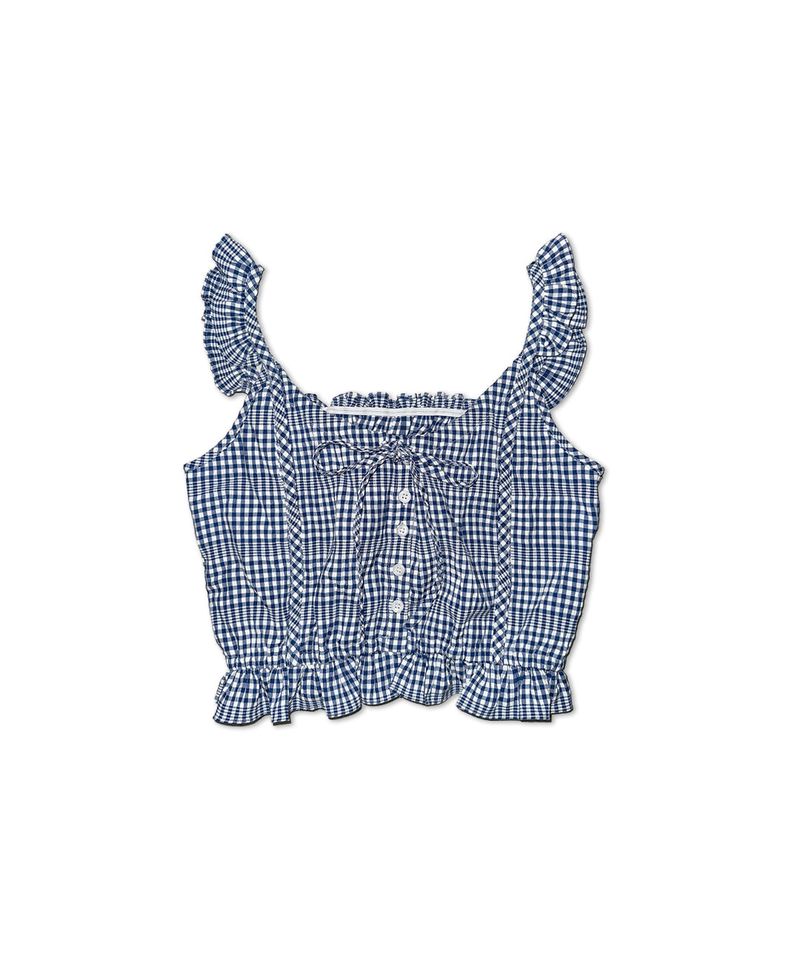 hawaii frill blouse (2colors)